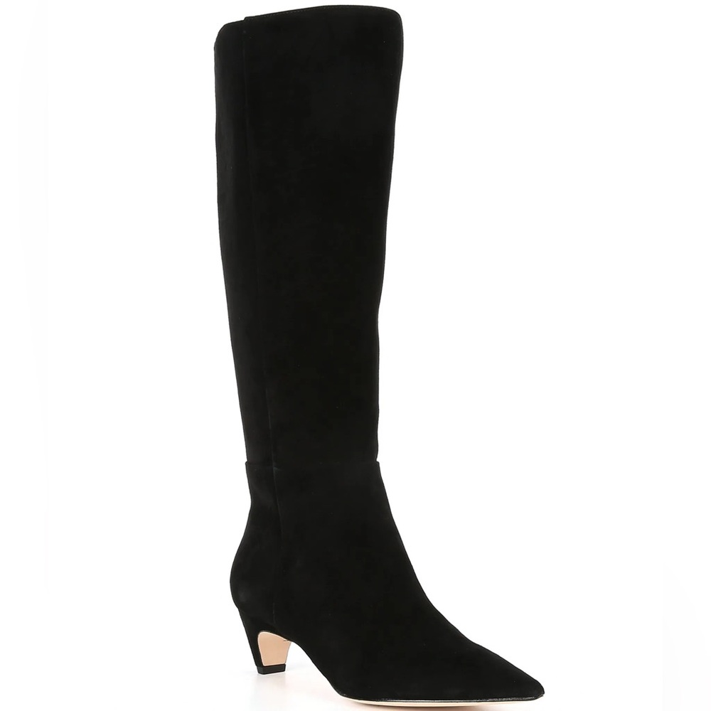 Antonio Melanie jasella  tall suede boots .